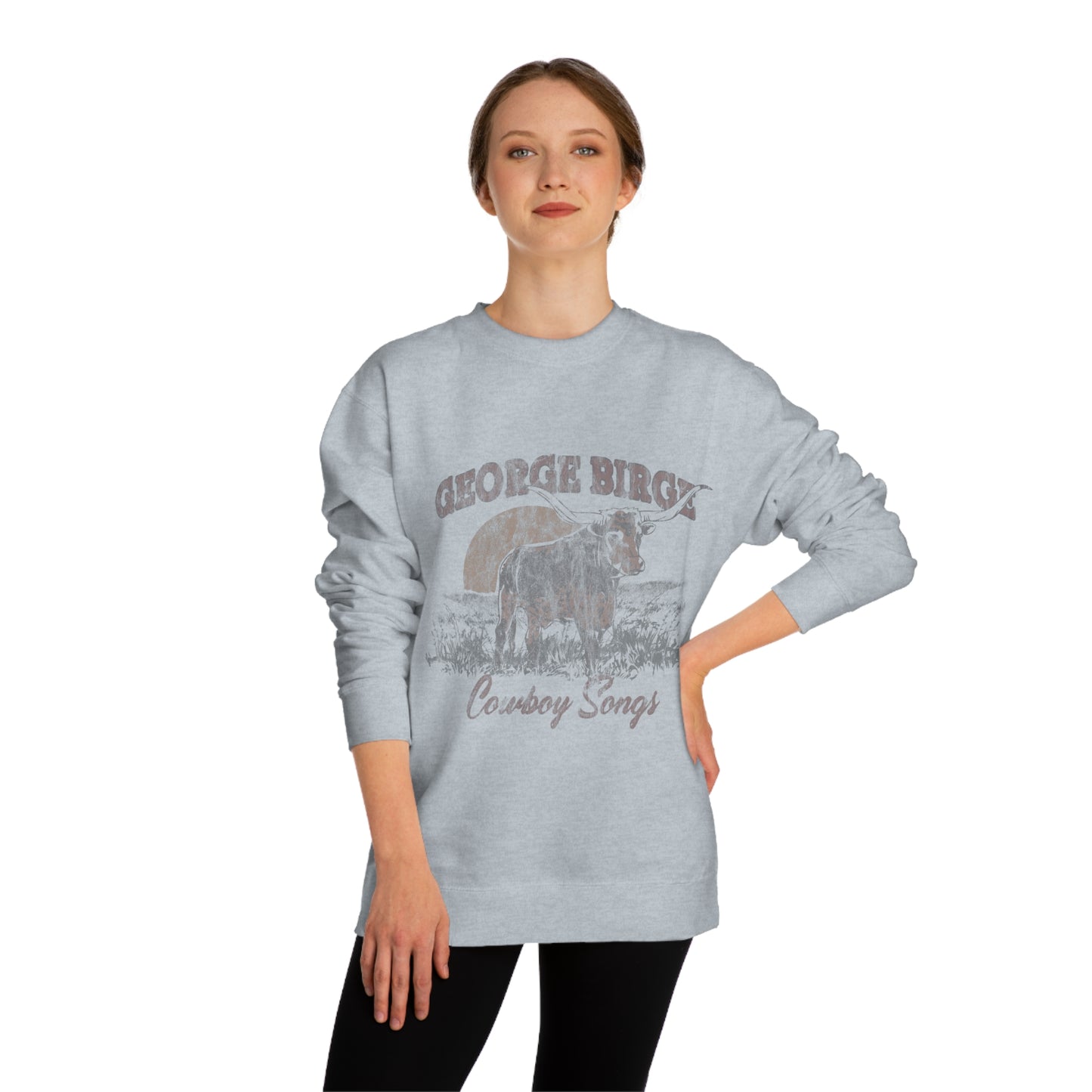 Cowboy Songs Crew Neck Sweatshirt