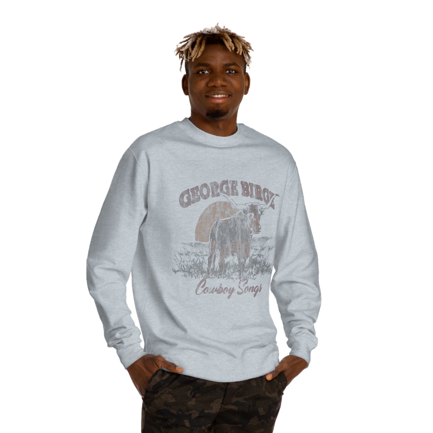 Cowboy Songs Crew Neck Sweatshirt