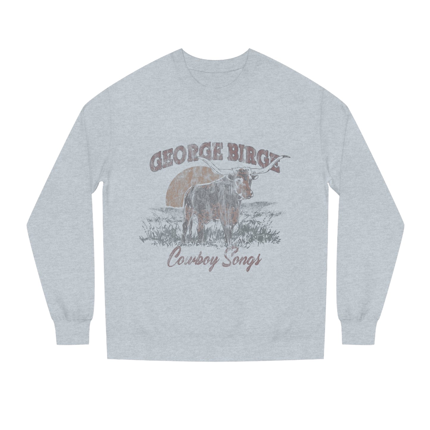 Cowboy Songs Crew Neck Sweatshirt